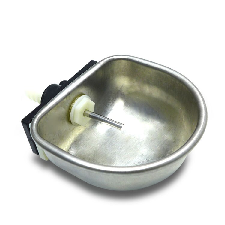 10PCS Rabbit with automatic drinking fountain Stainless steel drinking water bowl Rabbit drinking water drinking water bowl