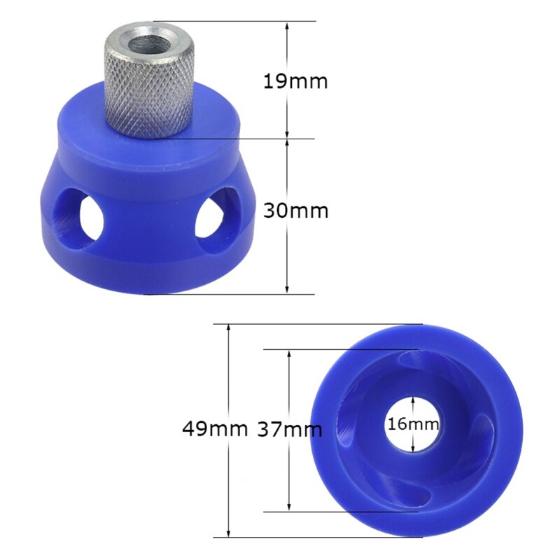 Replaceable Vertical Drill Guide Doweling Jig Kit 3-10mm Drill Positioning Pocket Hole Puncher Woodworking Tools