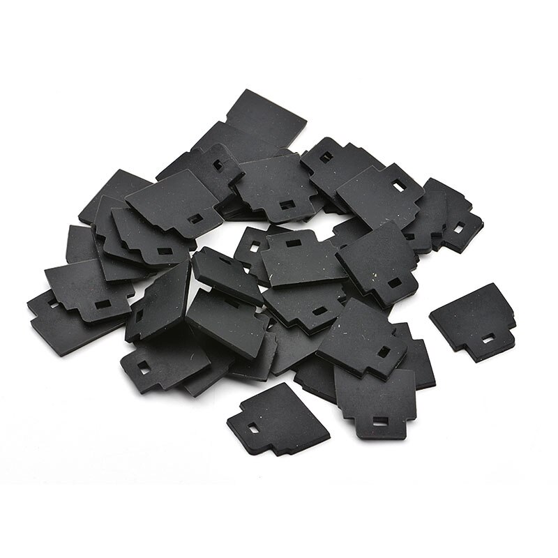 15Pcs DX4 Wisser Voor Mimaki Jv3 Roland VP300 VP540 SP540 SP300 RS540 RS640 SJ745 SJ1000 XJ540 SJ1045 Printkop solvent Dx4 Wisser: Black