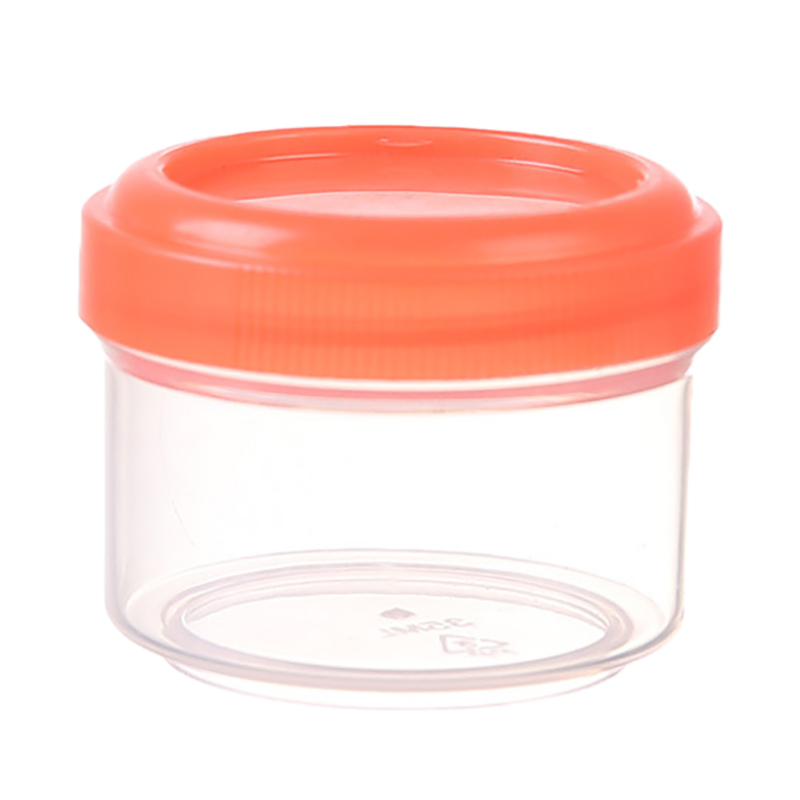 4Pcs Transparent Mini Plastic Sauce Bottle 35ML Reusable Seasoning Box Seasoning Jar For Student Office Workers Kitchen Tool