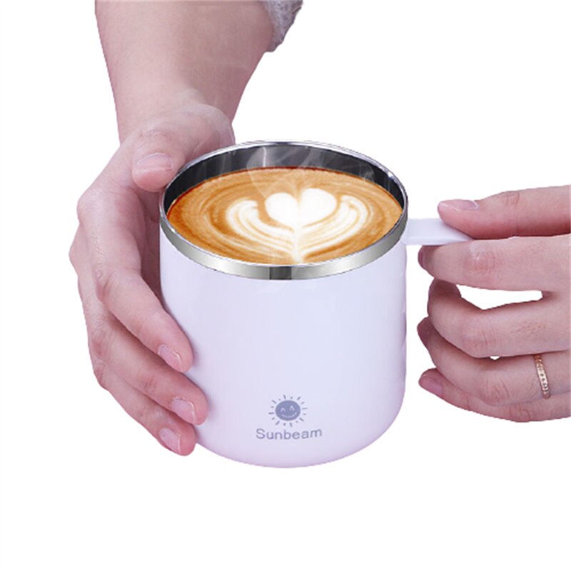 Koffie Mok 304 Rvs Isoleren Warmte 100% Lekvrij Melk Cup Met Deksel Keuken Drinkware Ontbijt Thee Mok J419