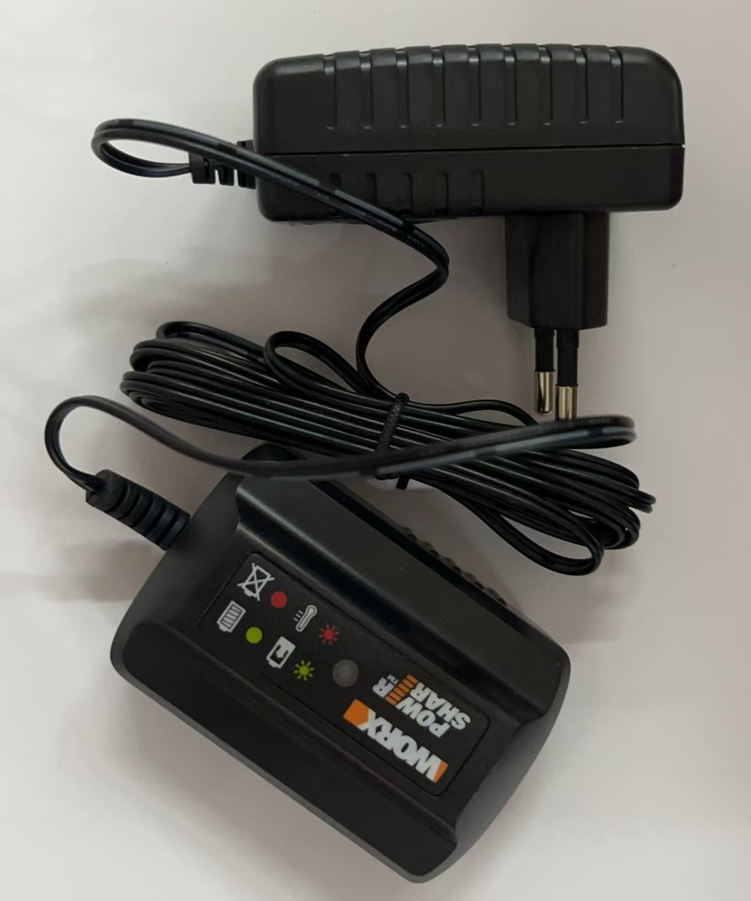 Worx wa3760 Ladegerät für 20V Lithium batterie 4Stift wa 3551,1 wa3572 wa3550 wa3553 usw. (eu Stecker)