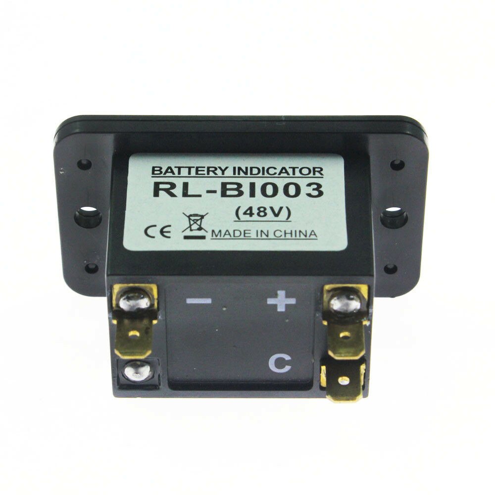 48V LED Battery Indicator Meter Gauge Charge Discharge Tester LED Battery Status Charge Indicator Monitor Meter Gauge