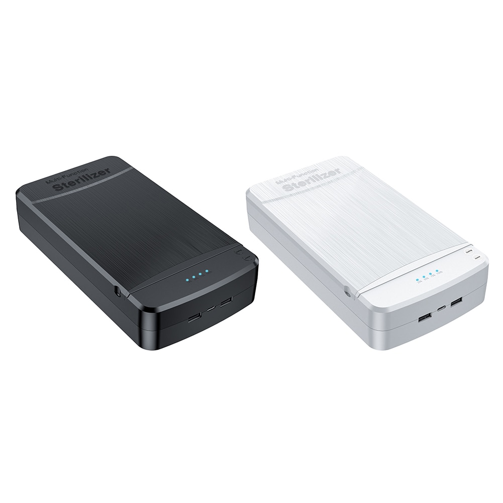 4 LED UV Phone Mask Disinfection Case UV Sterilizer Box Multifunctional Portable Ultraviolet Sterilization Germicidal Box