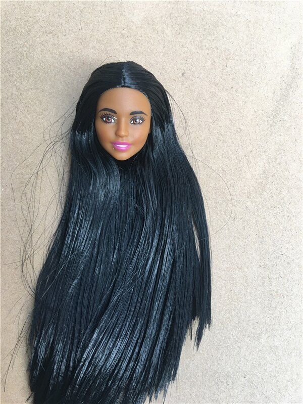 St Zeldzame Lange Haar Pop Hoofd Collectie Geworteld Haar Pop Heads 1/6 Lady Speelgoed Hoofd Diy Speelgoed Onderdelen Mannelijke vrouwelijke Pop Heads: 10