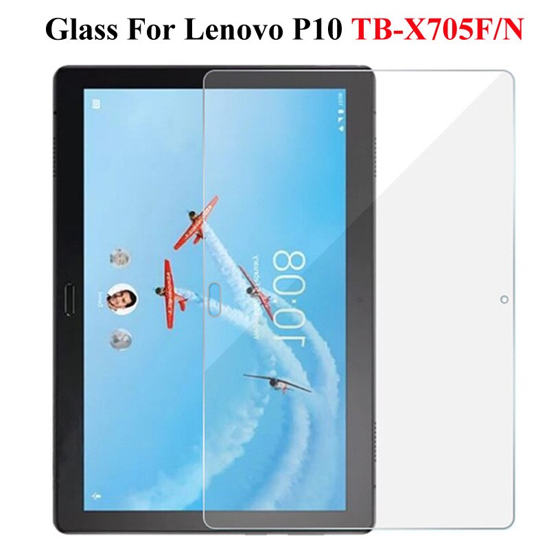 9H Tempered Glass for Lenovo Tab M10 P10 10.1 inch Screen Protector Film for Lenovo Tab E7 E8 E10 Screen Protective Glass Film: lenovo P10