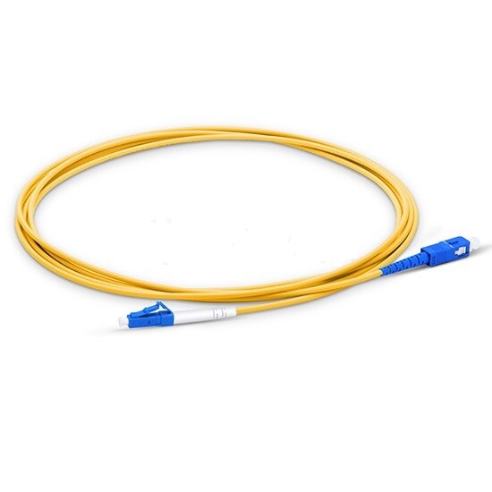fibra optica SC LC UPC Patchcord 1m to 5m optical Patch cord 2.0mm PVC G657 Fiber Jumper SM FTTH Optic Cable SC LC APC Connector