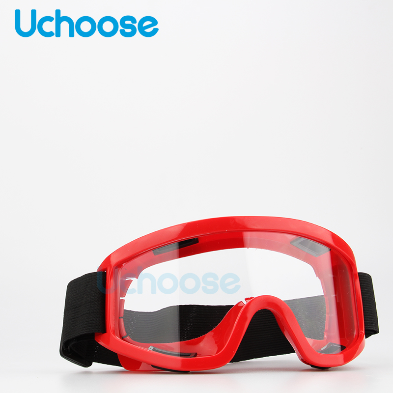 Gafas para casco de motocicleta, gafas protectoras para exteriores, gafas de sol para motocicleta, gafas para Motocross ATV, gafas de seguridad duraderas para ATV: YELLOW