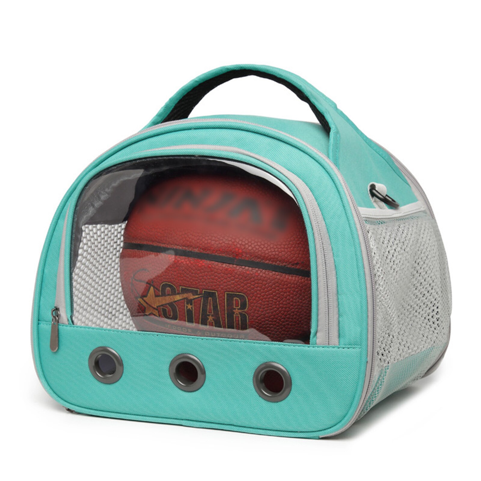 Small Animal Carrier Bag Portable Guinea Pig Travel Carrier Cage with Transparent Window for Bird Rat Guinea Pig Squirrel