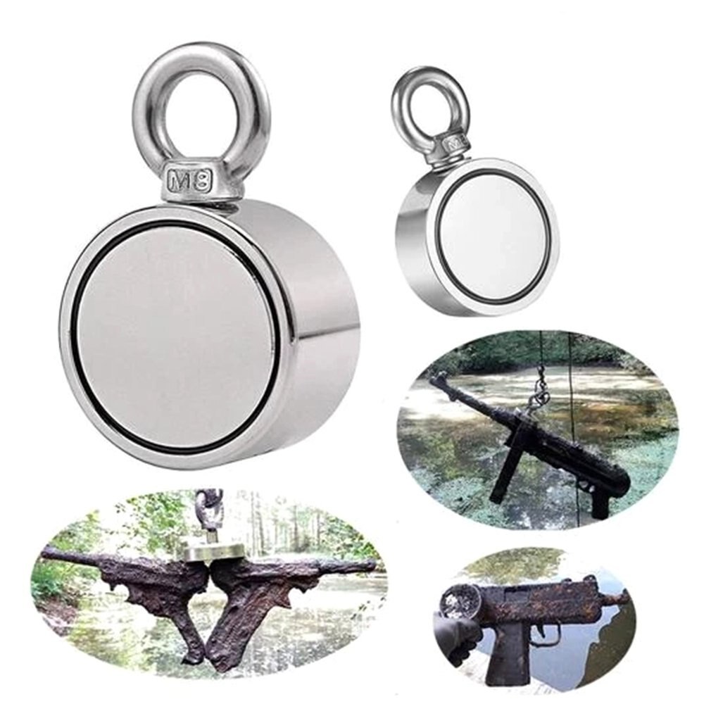 Magnet Deep Water Salvage Artifact Double-Sided Magnetic Lock Screw Super Strong Magnet Double Face Fish Magnetic Lock
