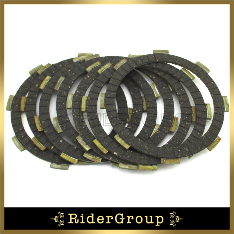 7pcs Engine Clutch Friction Plate For CG CB 200cc 250cc ATV Quad Motor Pit Dirt Bike Parts