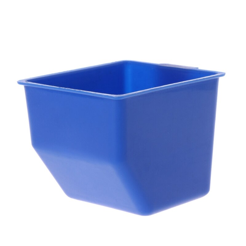 Parrot Food Water Drinking Bowl Bird Hanging Cups Pigeons Cage Feeding