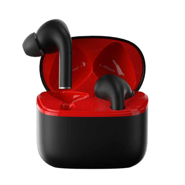 Bluetooth Kopfhörer 5,0 Ladung Kasten kabellos Schwarz Weiß Für IOS Adroid Alle Handys Helm Wasserdichte Ohrhörer Sport: Schwarz