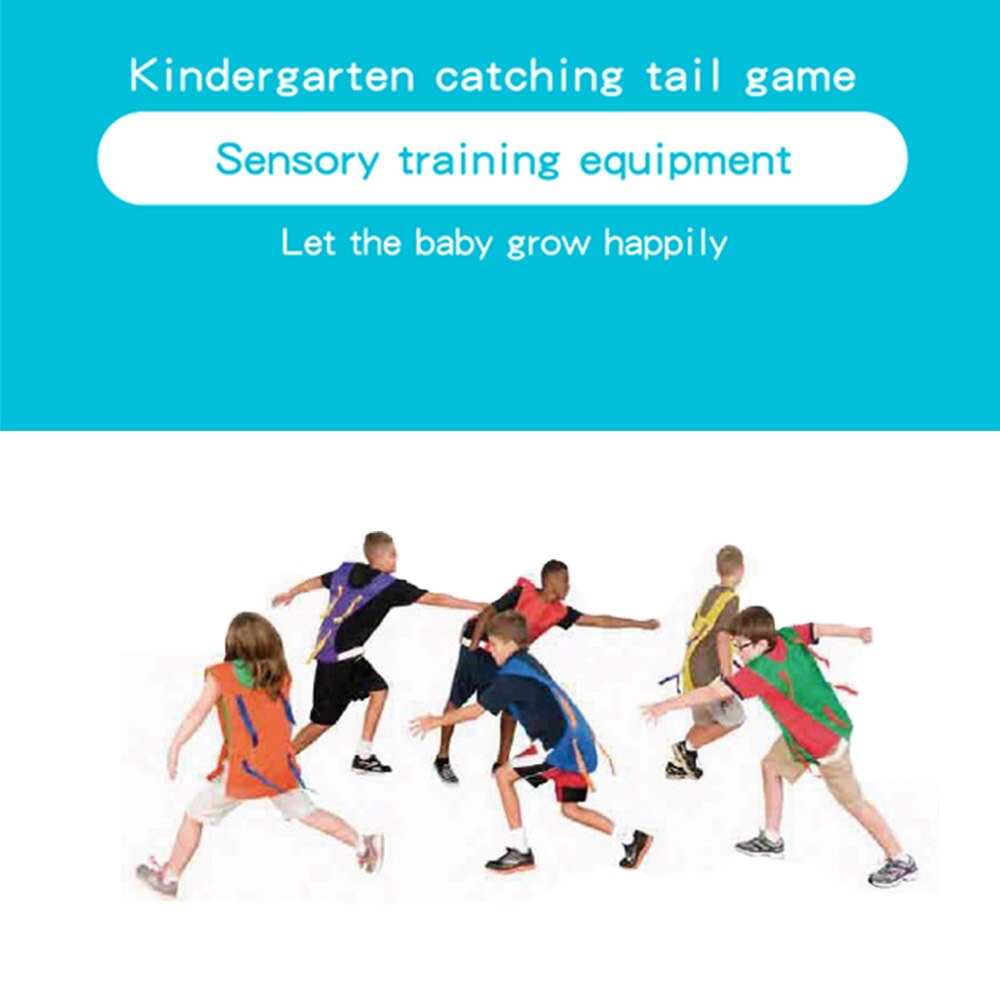 Kinderen Outdoor Grappig Spel Speelgoed Riem Voor Kleuterschool Kids Catching Staart Training Apparatuur Teamwork Game Speelgoed voor Kinderen