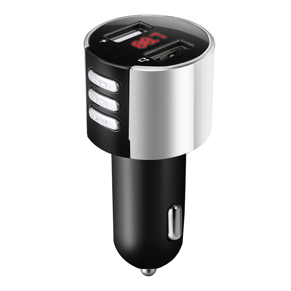 Bluetooth voiture USB chargeur FM émetteur sans fil Radio adaptateur lecteur MP3 3.4A voiture accessoires mains libres #525