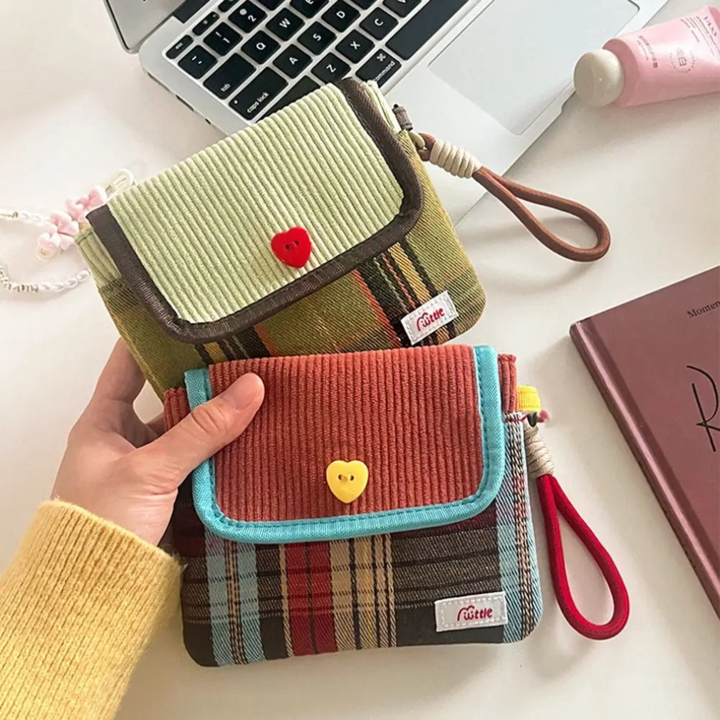 Datenkabel Organizer Sanitär Pads Tasche Große Kapazität Kontrast Farbe Kosmetik Tasche Mehrzweck Serviette Beutel Lagerung Tasche2025Neu