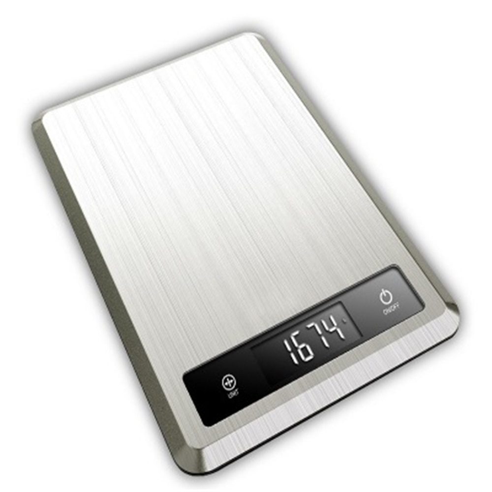Bluetooth Smart Kitchen Electronic Scale Waterproof Gram Scale Stainless Steel Baking Scale Nutrition Scale Food Weighing 5KG/1g
