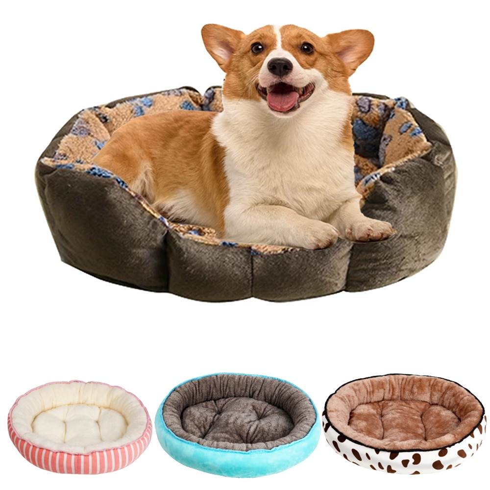 Transat pour petits chiens, lits épais pour animaux domestiques, lavable, doux, petit, moyen, lit et maison, fournitures pour animaux de compagnie