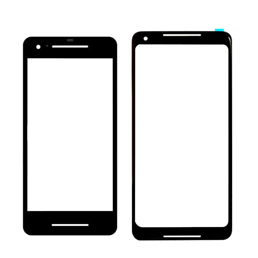 Front Glass For Google Pixel 2 3 3A 4 XL Front Glass Lens Outer Touch Screen Panel Glass Cover Pixel 2XL 4XL Replacement Parts
