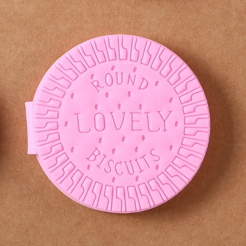 Kreative Nette Simulation Schokolade Cookie Notizblock Lustige Snack Tragbare Mini Notebook Studenten Schreibwaren Schule Liefert: Lila