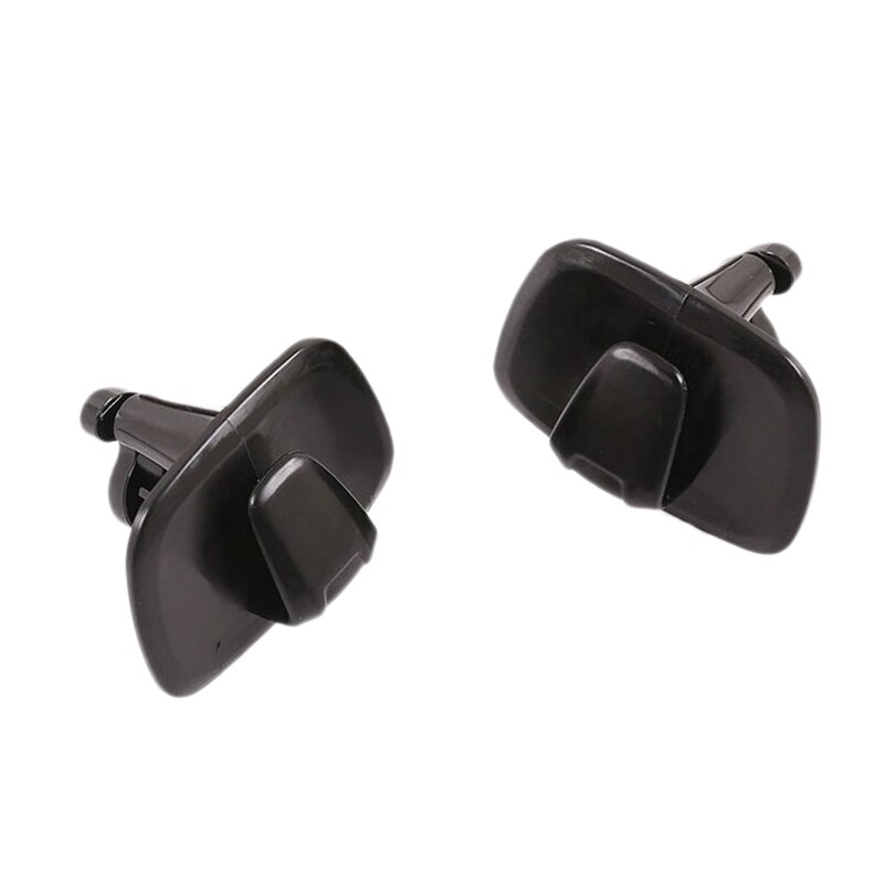 2 stuks zwarte auto abs interieur dakhaken kledinghanger haak trim voor volvo  v90 s90 xc40 xc60 xc90