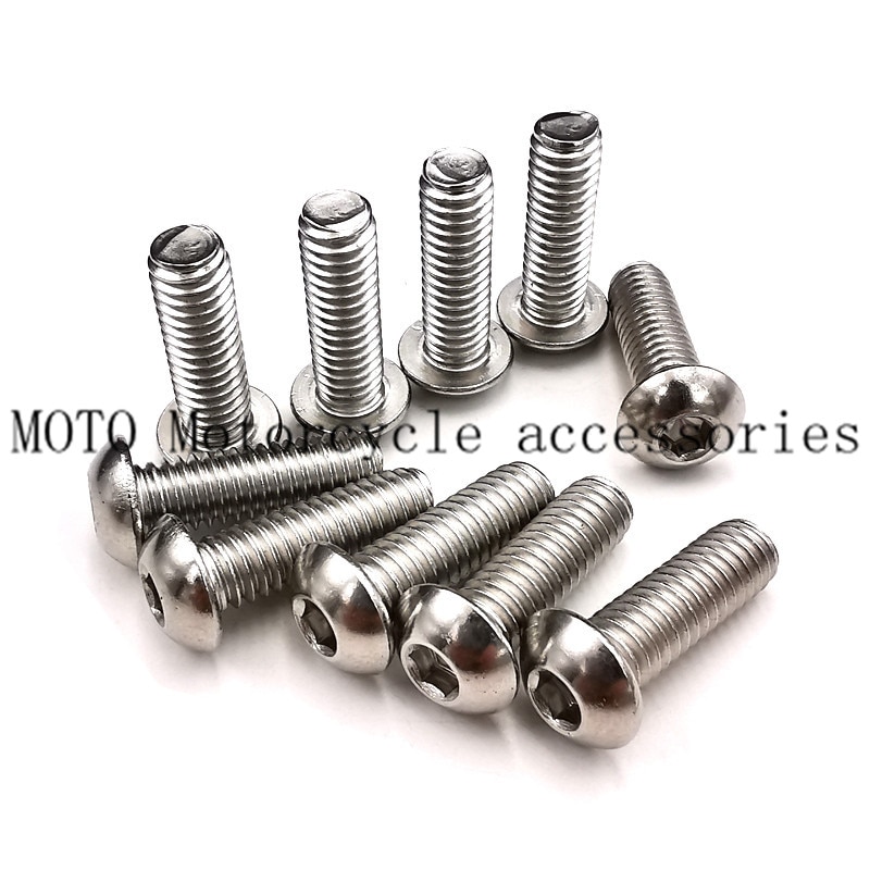 Motorcycle Screw Bolt Front Rear Brake Disc Hardware Kit Bolts For Harley Touring Dyna FXD Sportster XL 1200 883 1992