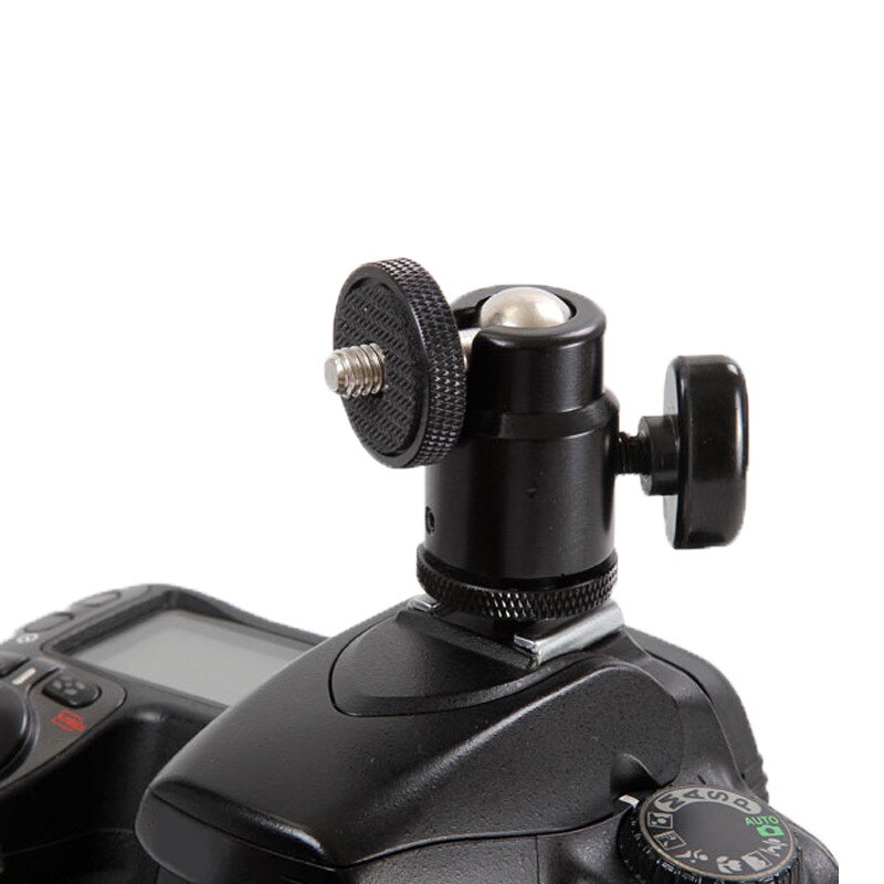 Mini tripod Ball Head of 360 Swivel DSLR Camera Tripod Dsr +1/4"Screw Mount Stand Mini BallHead for camera tripod ballhead L3FE