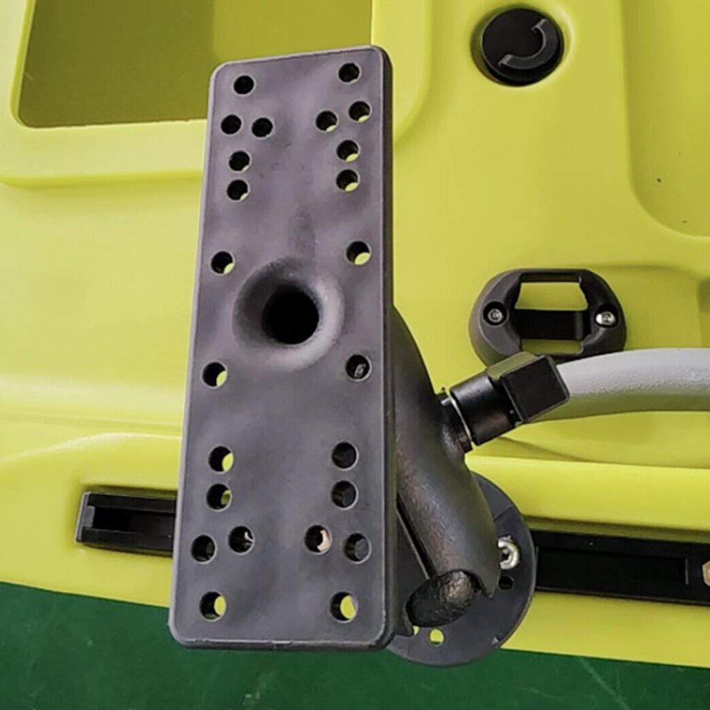 360 Graden Draaibare Universele Marine Kajak Elektronische Fishfinder Mount Fishfinder Gps Plaat Roterende Boot Gpsmap Supporter