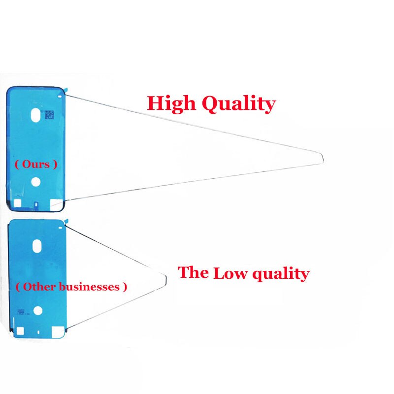 3M Waterproof Sticker For iPhone 6S 7 8 Plus X XR XS 11 Pro Max LCD Touch Screen Display Frame Adhesive Seal Tape Glue Stickers