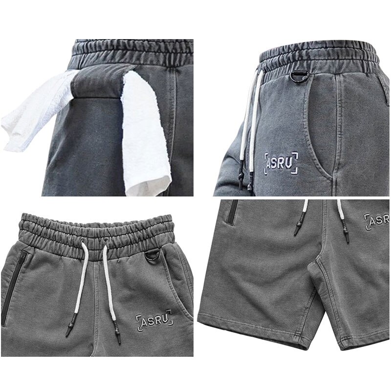 Mannen Plus Size Straight Vijf-Punt Shorts Strand Broek Casual Multi-Pocket Sport Boardshorts Losse Lichtgewicht Shorts gym