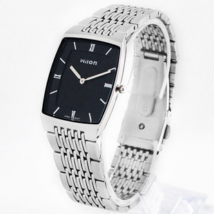 Brand Chino Wilon Top Horloges Slanke Twee-Pin Mode Casual Mannen Horloge Liefhebbers Waterdicht Vrouwen Liefhebbers Horloges