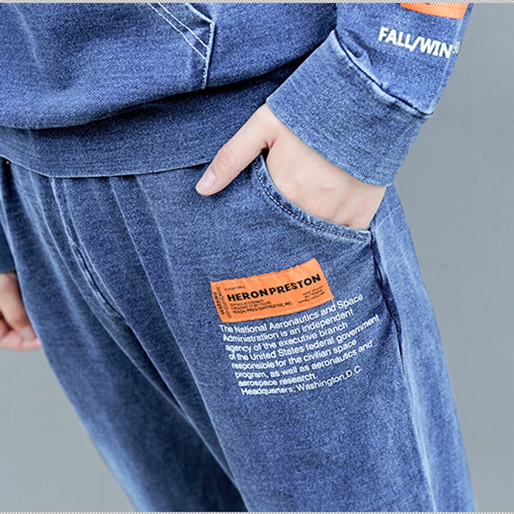 Co-ord Set Denim Two Piece Set Women Hoodies Pant Suits and Top Winter Autumn Outfit Clothing Matching Jeans 2 Pc Sets