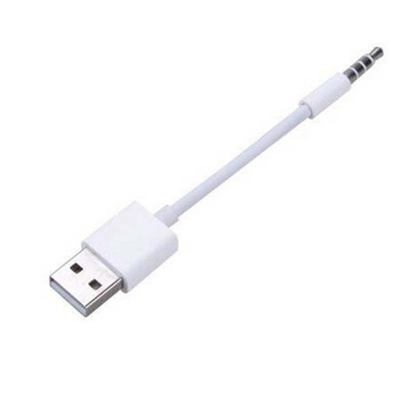 3.5Mm Jack Naar Usb 2.0 Data Sync Power Cable Cord Adapter Oplader Kabels Voor Apple Voor Ipod Shuffle Nuttig