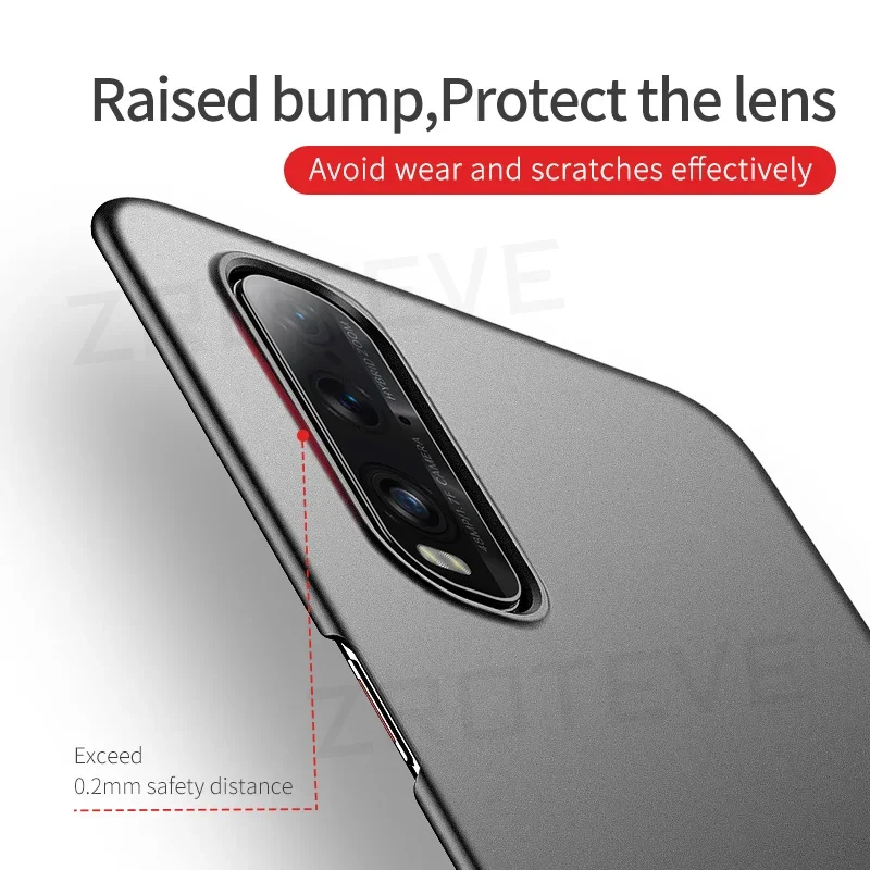 For Find X2 Pro Case ZROTEVE Slim Matte Hard PC Cover For Oppo Find X5 Pro X3 Neo FindX2 FindX3 Lite FindX5 Global Phone Cases