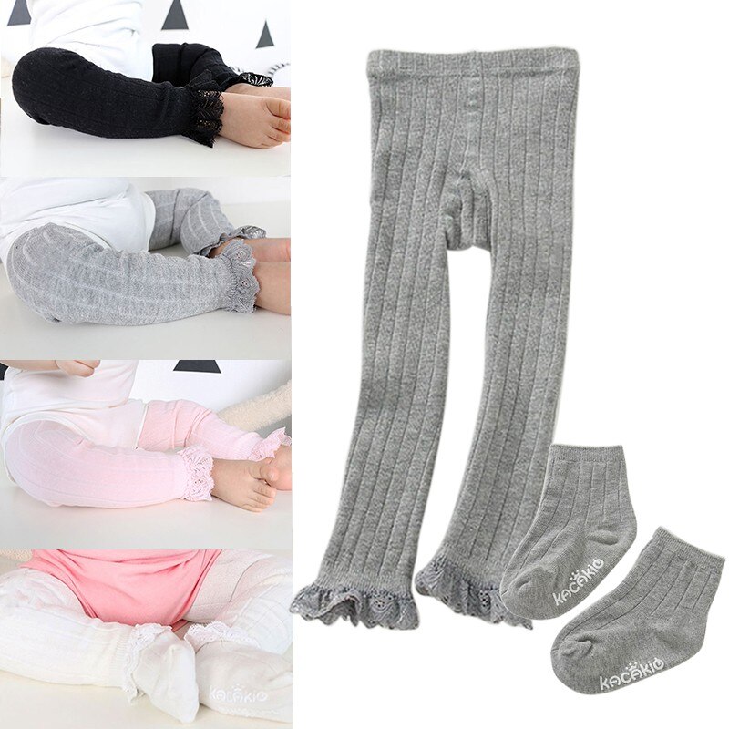Mode Schattige Baby Meisjes Kleding Bodems Kant Leggings Warmer Katoen Pp Broek Broek Voor 1-5Y