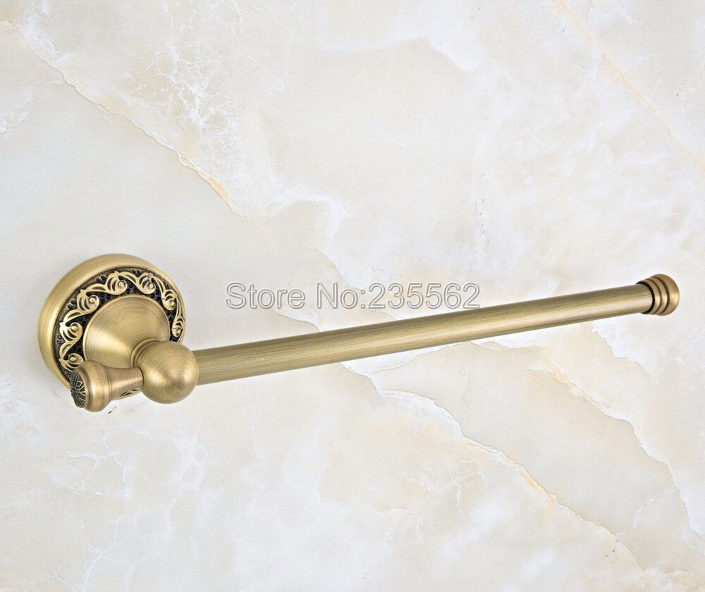 Wall-Mounted Antique Brass Towel Ring Bathroom Towel Holder Towel Rack Bathroom Accessories Lba479