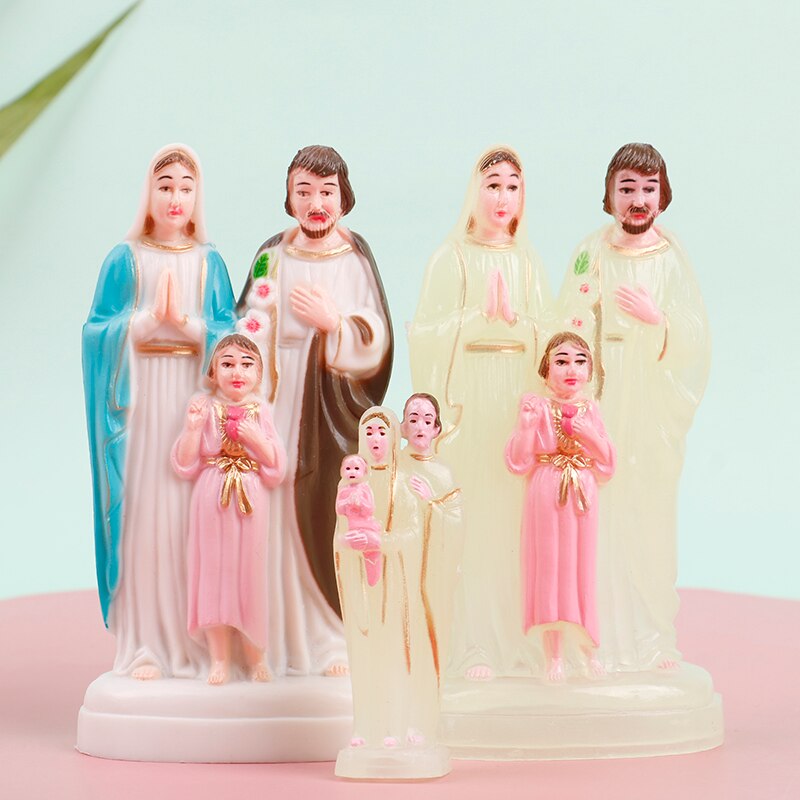 Jesus Statue Virgin Mary Statue Decor Catholic Christian Souvenirs Home Decor