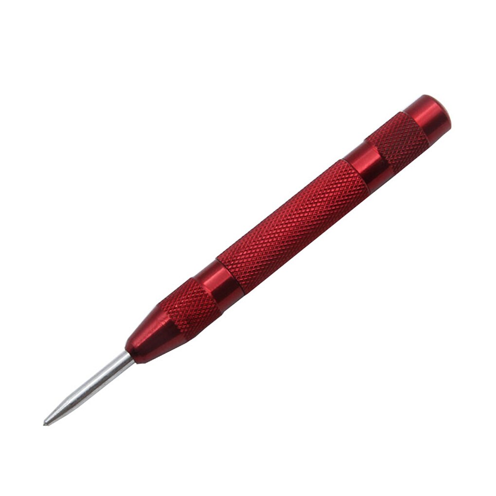 Automatic Center Pin Punch Spring Loaded Marking Starting Holes Tool Wood Press Dent Marker Woodwork Tool Drill Bit: NO.6