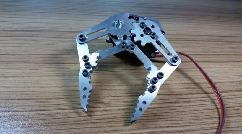 Arm Houder Aluminium Grijper Hand Metalen Robot Klauw Met MG996r Servo Voor Arduino Diy Project Stem Speelgoed Delen