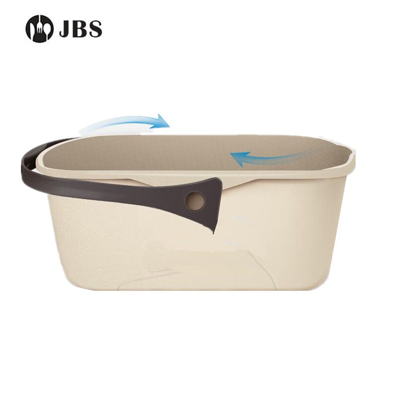 Rectangle Mops Bucket For Switch'n Clean Double Sided Flat Mop Fishing Container Pet Wash Basin Store water/Toys/Clothes: Default Title