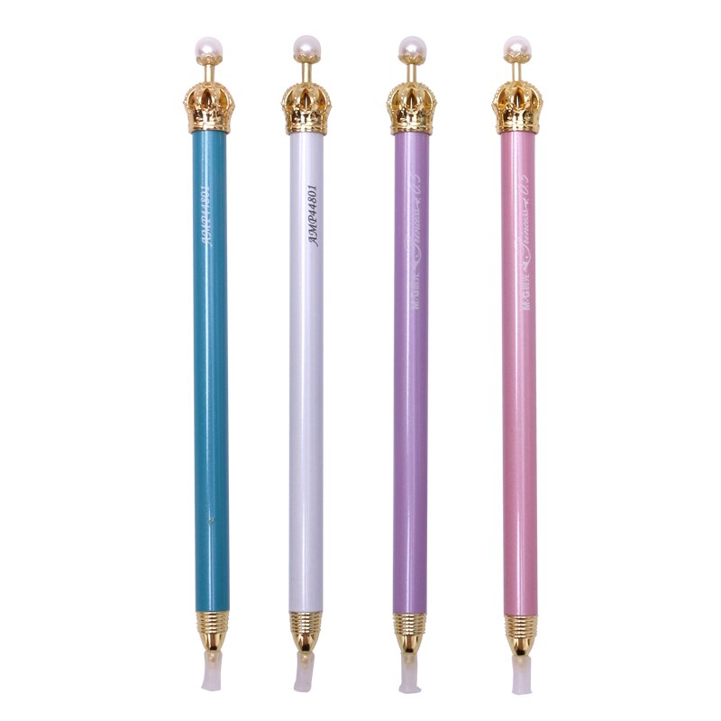 1 pcs Metallic Mechanical Pencil 0.5 Lead Korean Stationery Cute Automatic Pen School Supplies