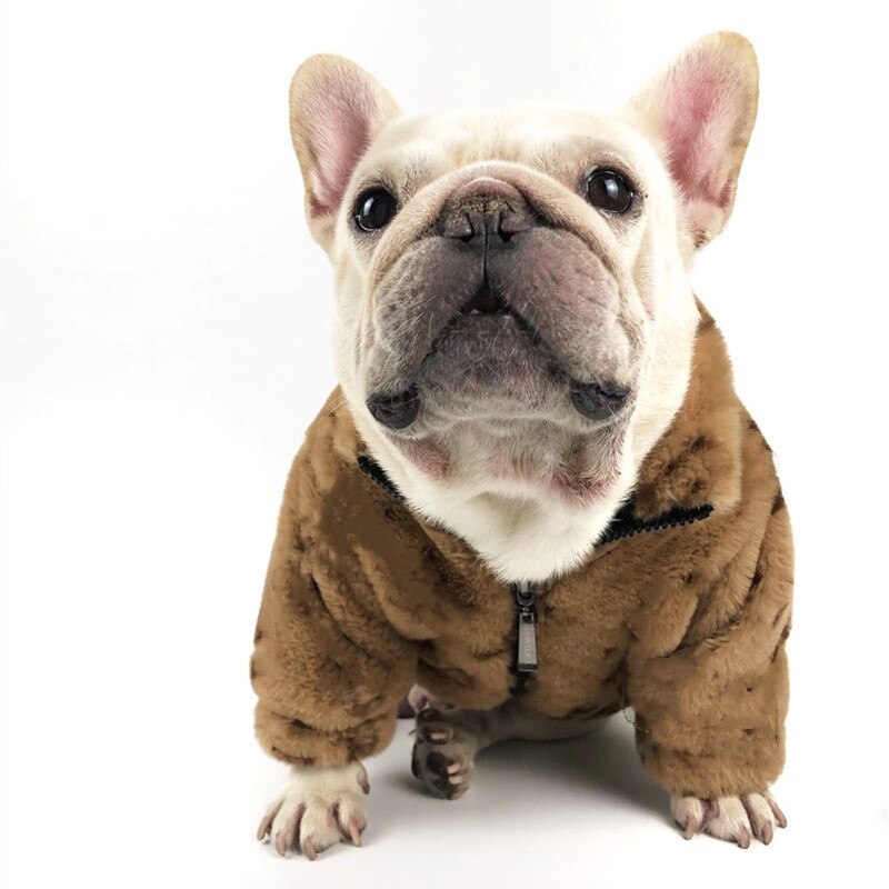 Winter Haustier Hund Kleidung Braun Beige Rosa Welpen Haustier Katze Mantel Jacken Für Hunde ist hingefallen Outfit Chihuahua Kleidung Overall b1133