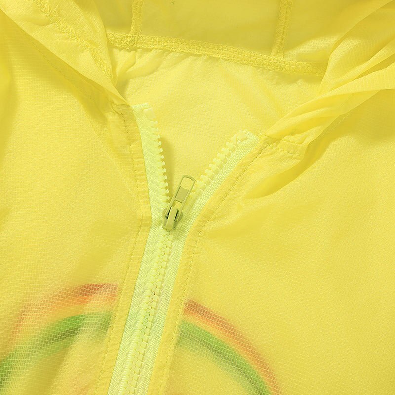 Children's sun protection clothing hooded jacket summer zipper boys and girls sun protection clothing thin section