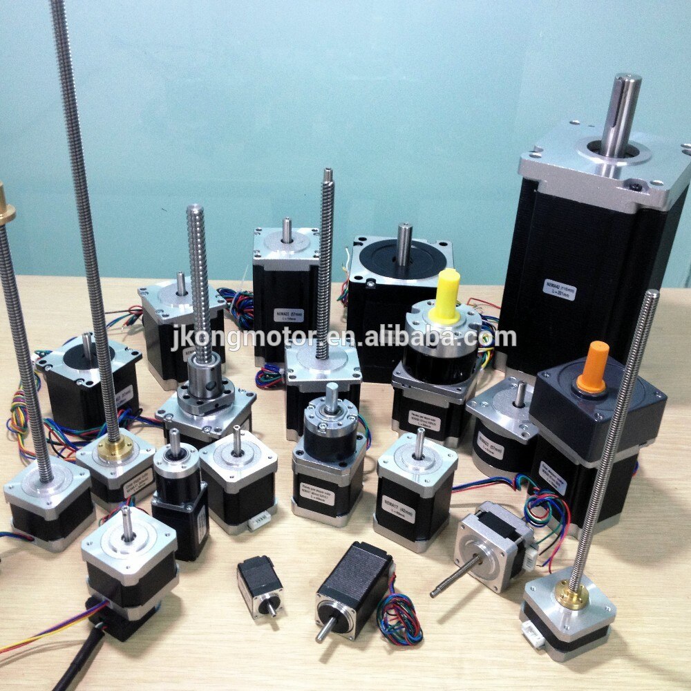 JK42HS34-1334AC 3d printer stepper motor with NEMA17 Size D shaft with 1 meter leading wires