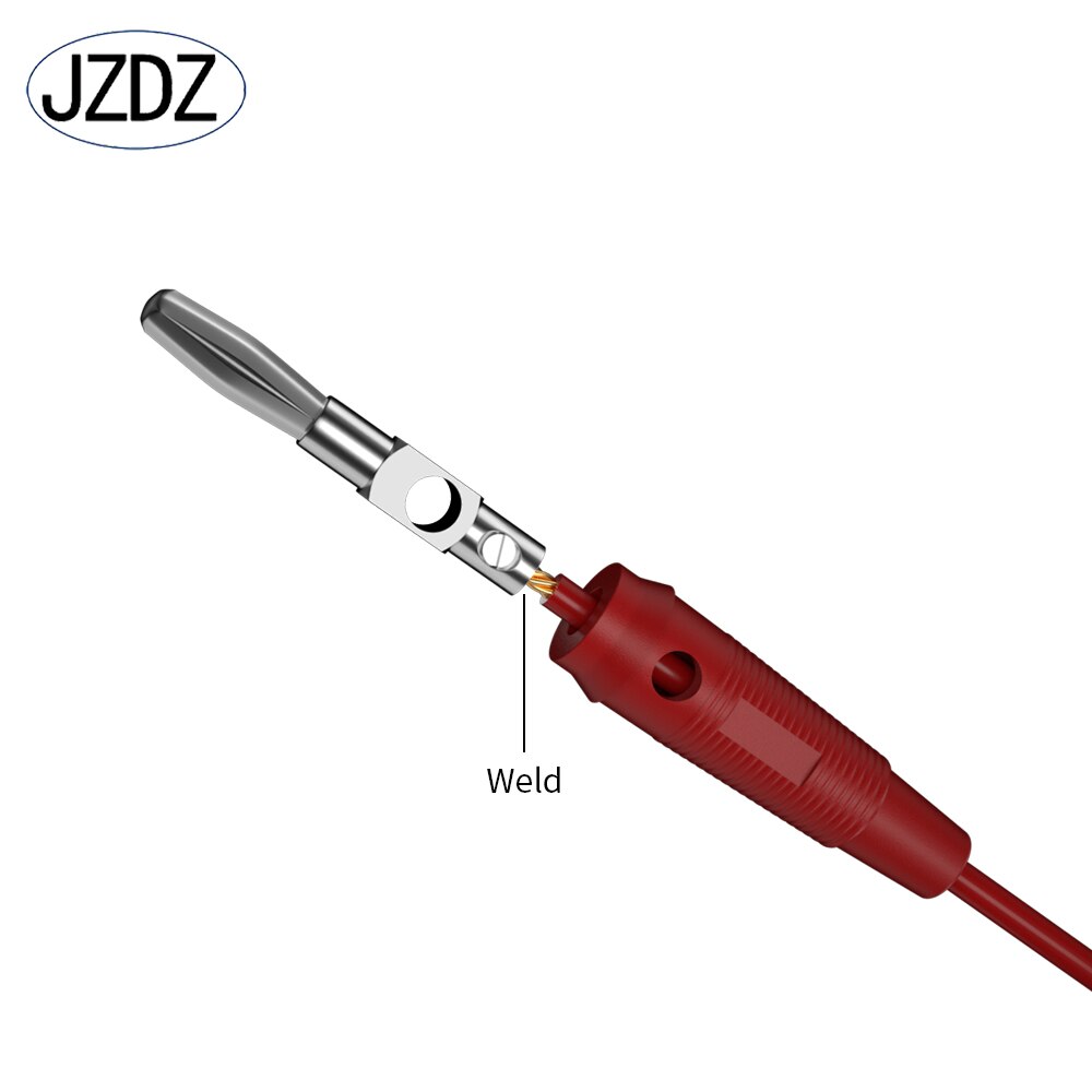 Jzdz 10 Stks/partij 4Mm Banaan Plug Elektrische Connector Adapter 5 Kleuren J.10017