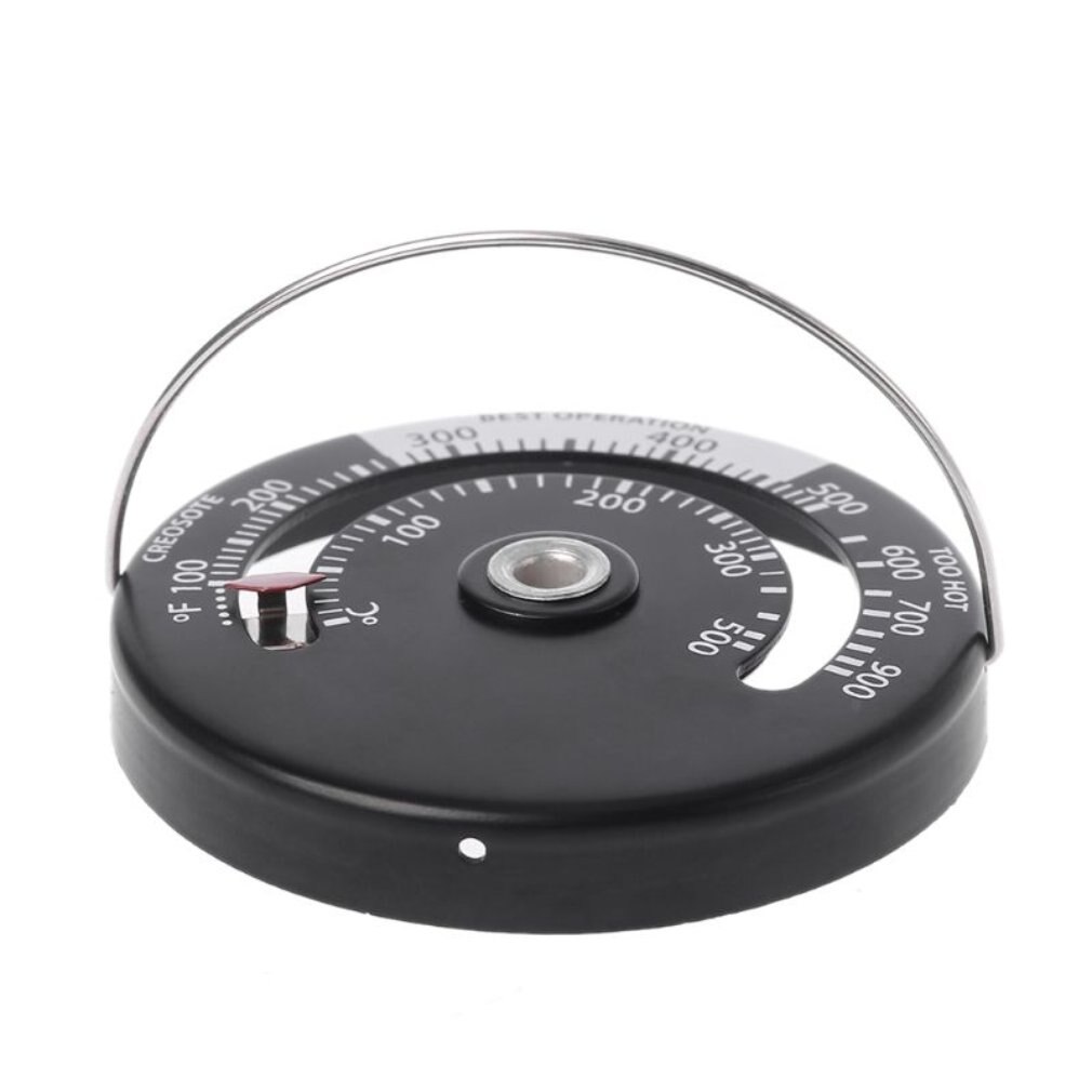 Magnetic Stove Flue Pipe Thermometer Stove Burn Indicator Heater Temperature Gauge Woodburner Stove Pipe Fan Thermometer