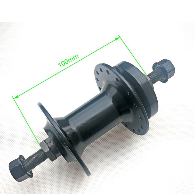 Mountain Bike Front Rear Hub Thru Axle Bicycle Brake Bearing 32 Holes Quick Release Rear Hub