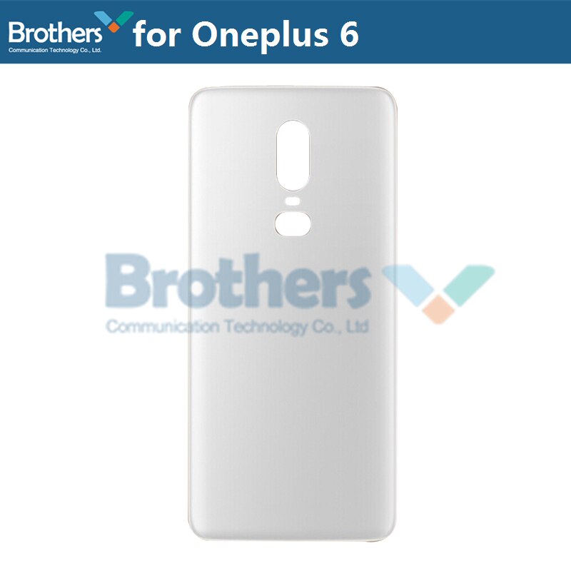 Original Battery Housing for Oneplus 6 6T Battery Door for Oneplus 6 Back Case Back Cover Door Back Housing Phone Replacement: Copy White for 6