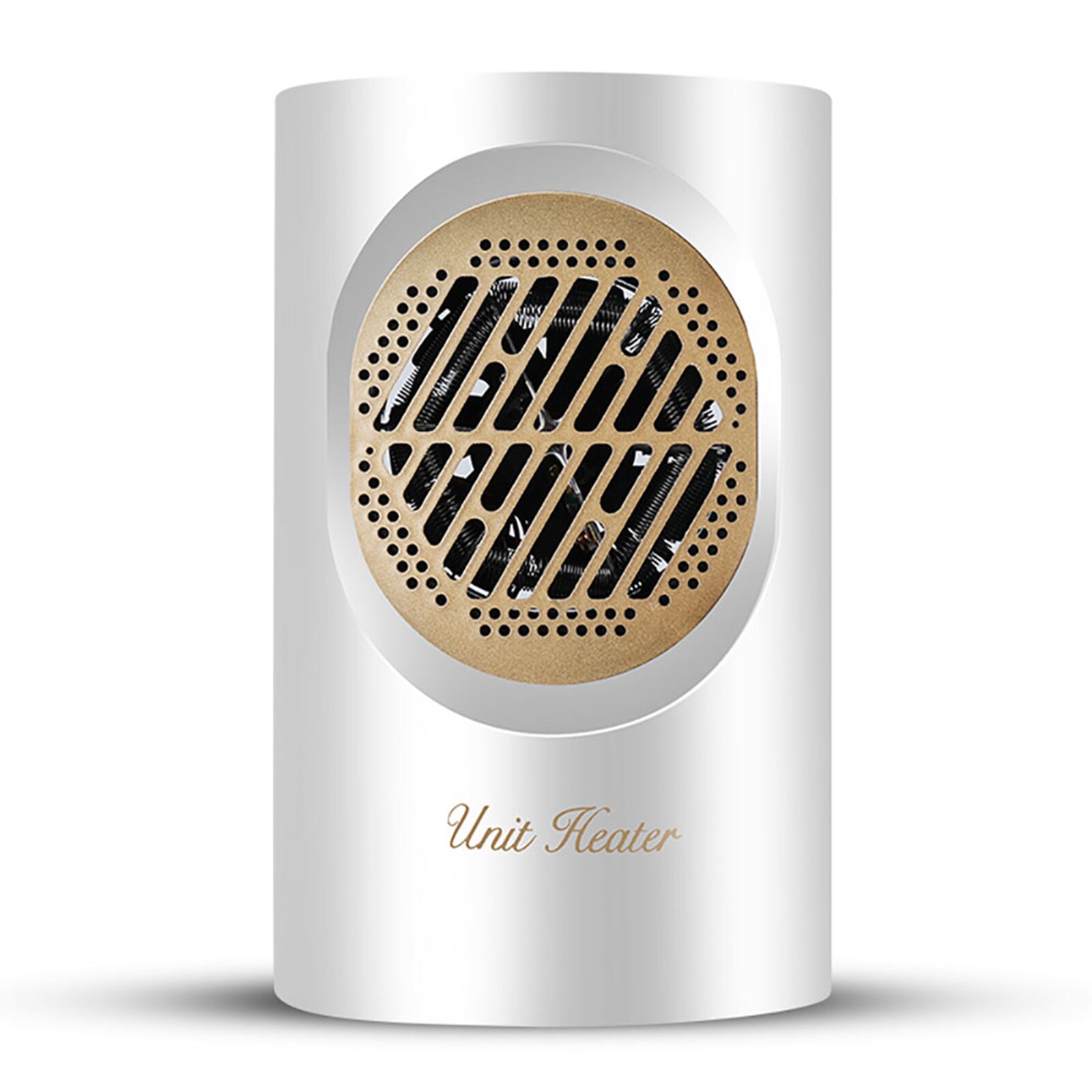 Kachel Draagbare Elektrische Kachels Mini Bureau Verwarming Stille Verwarming Oververhitting Bescherming Voor Office Home Elektrische Kachel: WHITE / EU