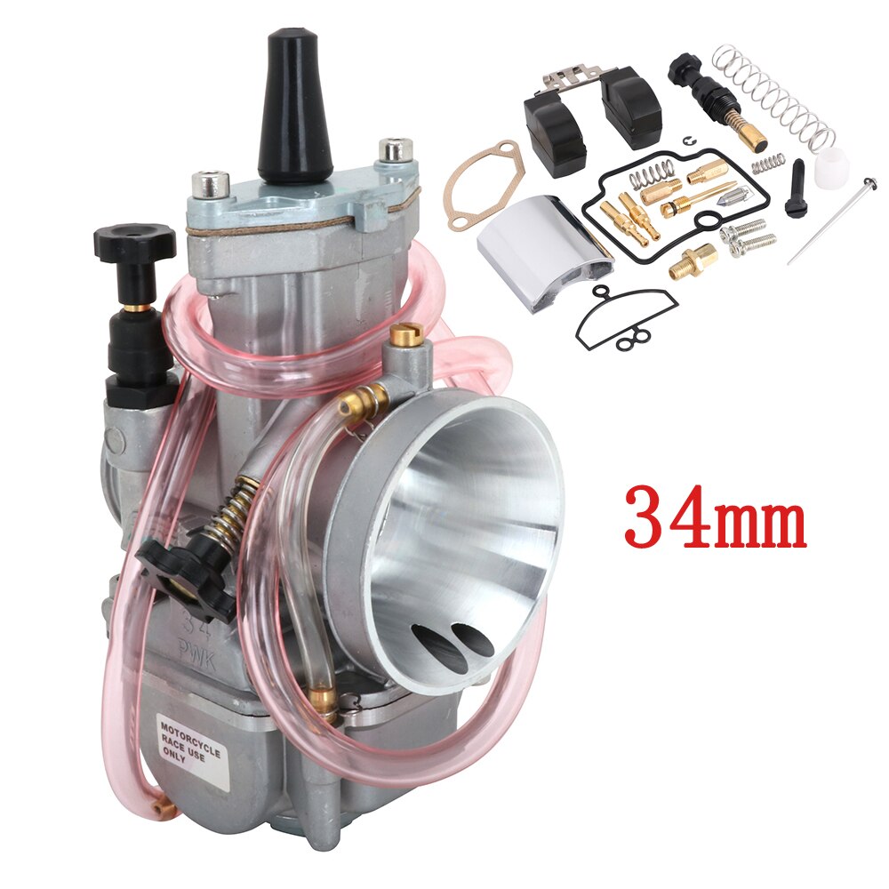 Universal For KOSO PWK 28 34 35 38 2T 4T For Keihin Mikuni Carburetor Carburador With Power Jet Repair Kit For Yamaha Suzuki: 34mm